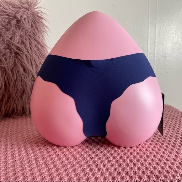 NWT - Medium - seamless panties lingerie underwear thong  - navy blue - Picture 3 of 4